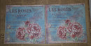 Paper Napkins (Pack of 2) Pink Roses French Writing Flowers Shabby Chic