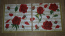 Paper Napkins (Pack of 2) Red Roses Gold Music Notes Rose Petals