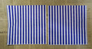 Paper Napkins (Pack of 2) Blue and White Stripes