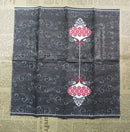Paper Napkins (Pack of 2) Baubles /red Black and White
