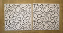 Paper Napkins (Pack of 2) Black and White Swirls
