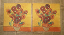 Paper Napkins (Pack of 2) Artwork Sunflowers Orange and Yellow
