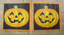 Paper Napkins (Pack of 2) Halloween Pumpkin Orange and Black