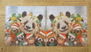 Paper Napkins (Pack of 2) Christmas Panda Toucan Monkey Sloth With Santa Hats