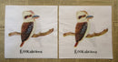 Paper Napkins (Pack of 2)  Australia Animals Kookaburra Large