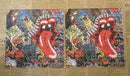 Paper Napkins (Pack of 2) Graffiti Wall Tounge Piano Music