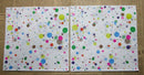 Paper Napkins (Pack of 2) Rainbow Spots and Dots Confetti