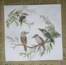 Paper Napkins (Pack of 2) Kookaburra sitting on a Gum Tree