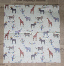 Paper Napkins (Pack of 2) Circus Animals Giraffe Elephant Tiger Zebra