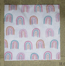 Paper Napkins (Pack of 2) Rainbow Pastels Hand drawn