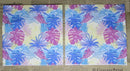 Paper Napkins (Pack of 2) Pastel Palm Leave Blue Purple Yellow
