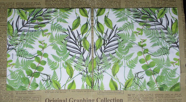 Paper Napkins (Pack of 2) Botanique