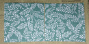 Paper Napkins (Pack of 2) White Vines on Green Background