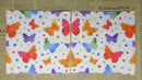 Paper Napkins (Pack of 2) Coloured Watercolour Butterflies and Dots