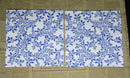Paper Napkin (Pack of 2) Blue and white Small Vines and Leaves