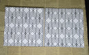 Paper Napkin (Pack of 2) Black and White Geometric Diamonds Repeating