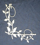 Chipboard Vine Corner