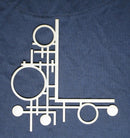 Chipboard Corner with Circles