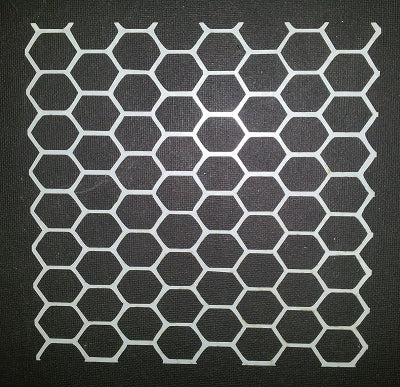 Stencil 6x6inch Stencil Hexagons