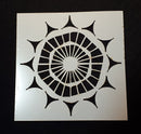 Stencil 6x6inch Decorative Sun