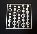 Stencil 6x6inch Decorative Circle Lines