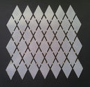 Stencil 6x6inch Diamonds Reverse