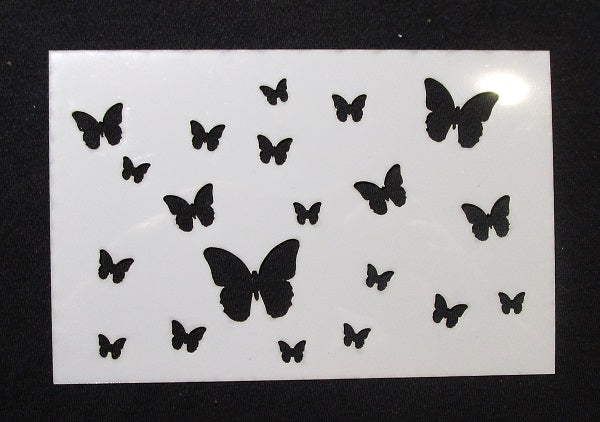 Stencil 6x6inch Butterfly