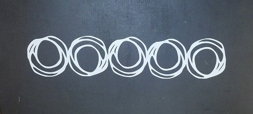 Stencil/Masks Strips Scribble Circles