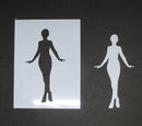 Mask & Stencil Standing Lady Medium