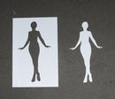 Mask & Stencil Standing Lady Small