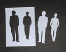 Stencil and Mask Set Men or Boys Medium
