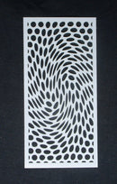 Stencil Whirlpool Circles