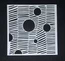 Stencil 8 x 8 Lines and Spots