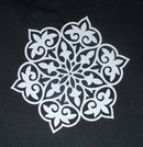 Stencil 8 x 8 Swirls Mandela