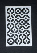 Stencil 6 x 4 Circle with Spots