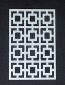 Stencil 6 x 4 Double Squares