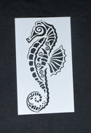 Stencil 6 x 4 Seahorse