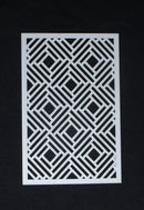 Stencil 6 x 4 Repeating Diamonds