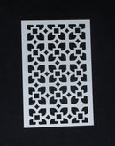 Stencil 6 x 4 Square Tiled Floor