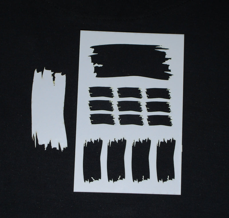 Stencil 6 x 4 Paint Swatches 3 sizes
