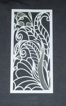 Stencil 4 x 8 Foliage and Swirls