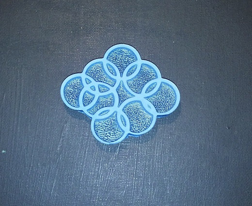 Foam Stamp Circles