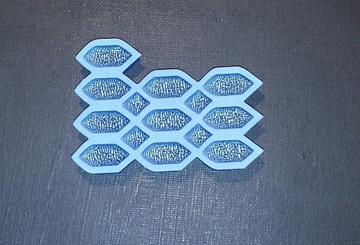 Foam Stamp Honeycomb
