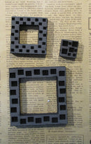 Foam Stamps Squares Frames set of 3