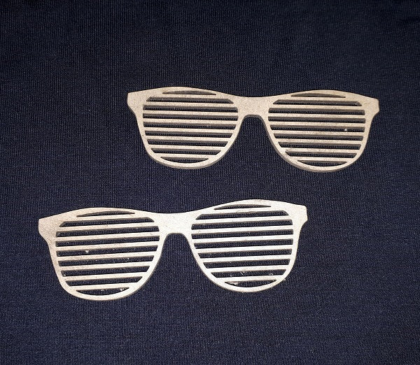 Chipboard Funky Cool Glasses