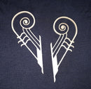 Chipboard  Curly Swirls