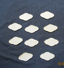 Chipboard Labels Fancy Small