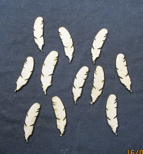 Chipboard Chipboard Feathers Mini