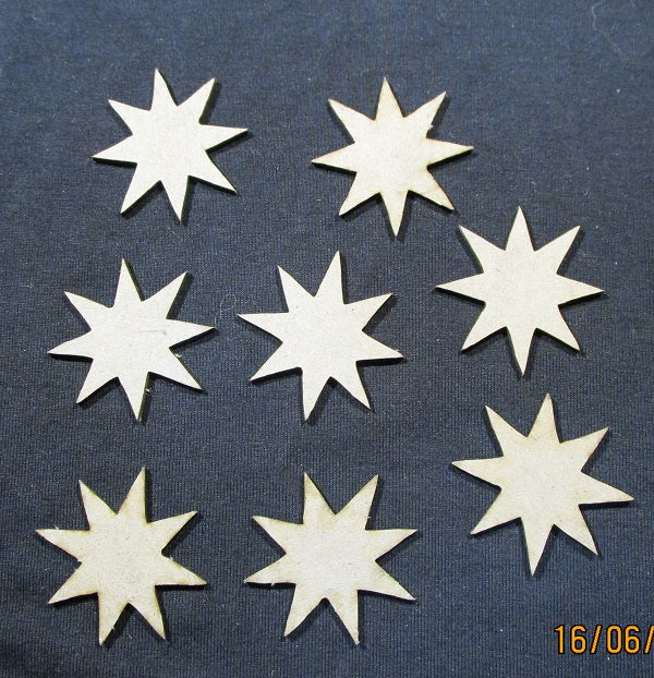 Chipboard Stars