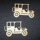 Chipboard Really Old Car Small